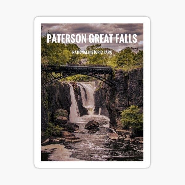 Vista previa del artículo con la obra «Diseño de Paterson Great Falls», diseñado y vendido por Will-Carney.
