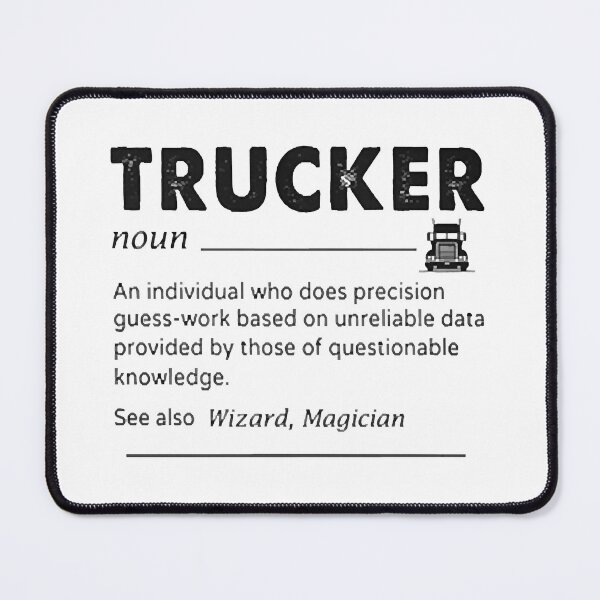 Item preview, Awesome Trucker designed and sold by Meeus Kathleen.