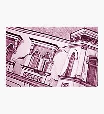 Drawing of an old Venetian Palace Photographic Print