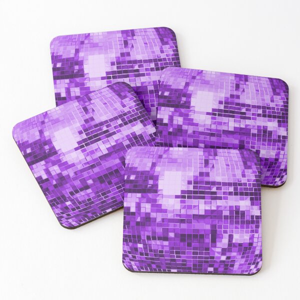 Item preview, Purple Disco Ball Pattern designed and sold by Deborah Camp.
