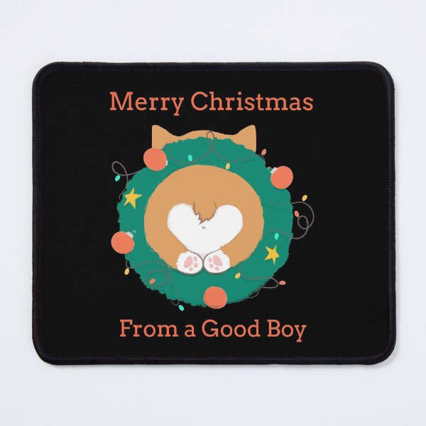 Item preview, Merry Christmas from a Good Boy Holiday Welsh Corgi Butt designed and sold by LittleFlairTee.