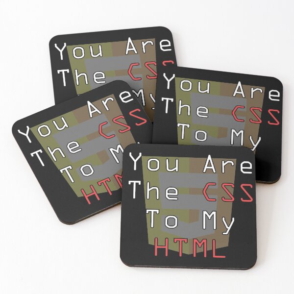 Item preview, You Are the Css to my HTML  designed and sold by Chicledechoclo.