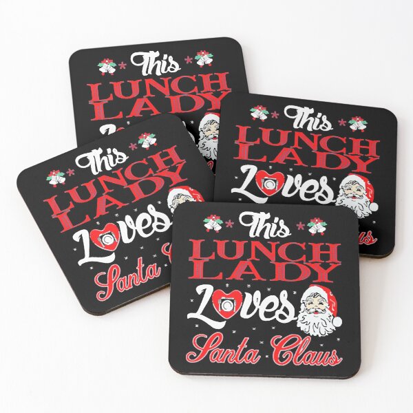 Item preview, Lunch Lady Loves Santa Christmas designed and sold by ruoukhongsay.