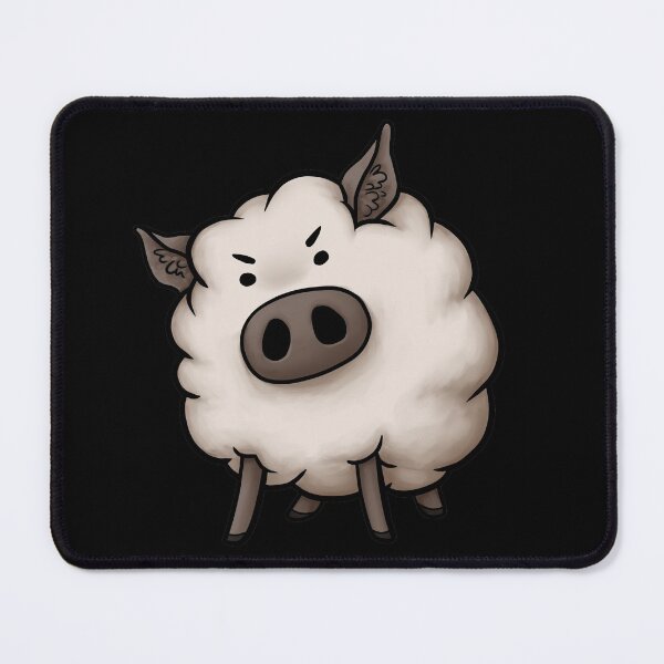 Item preview, Fluffy Pig designed and sold by dickesSchaf.