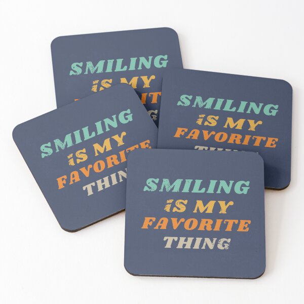 Item preview, Smiling is my favorite thing designed and sold by aboniteblanc.