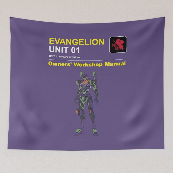 Item preview, EVA Unit 01 Manual designed and sold by Sakuga Drip.