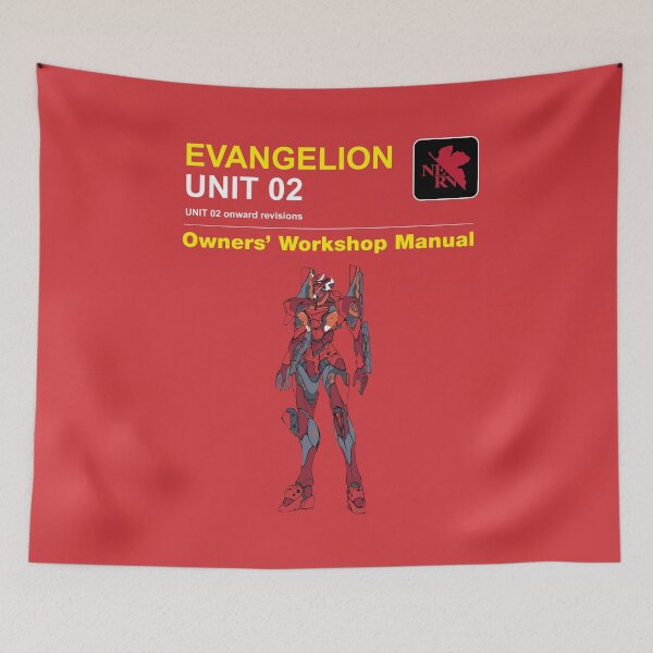 Item preview, EVA Unit 02 Manual designed and sold by Sakuga Drip.