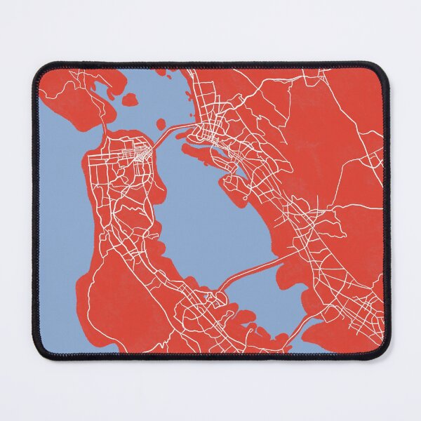 Item preview, San Francisco Map | Hand drawn designed and sold by hannah-banana98.