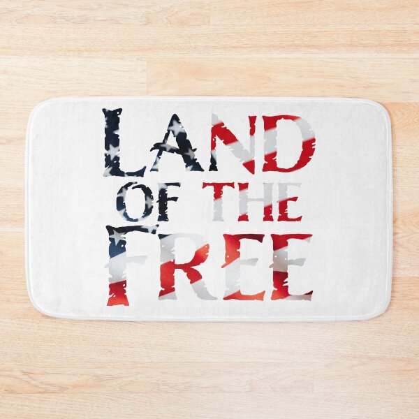 Item preview, American Flag Land of the Free designed and sold by PRNTDADZ.