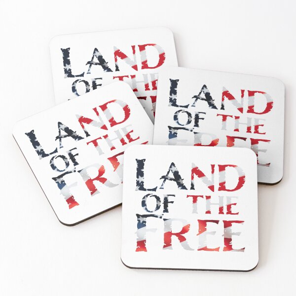 Item preview, American Flag Land of the Free designed and sold by PRNTDADZ.