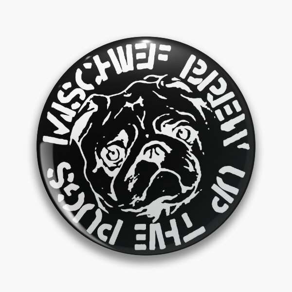 Item preview, Mischief American Punk Rock Essential, Dogs Mischief Up The Pugs designed and sold by PaulMasonn.