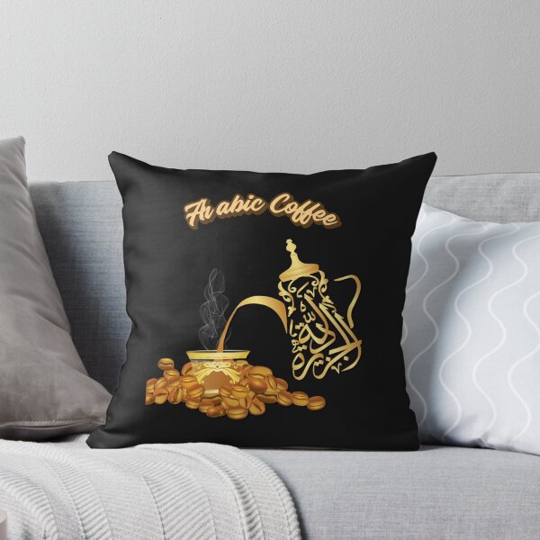 Item preview, The gold-colored coffee flows from the copper bucket. It is not only a luxurious drink, but a culture and heritage that only Arabs can master! designed and sold by jojo alotaibi.
