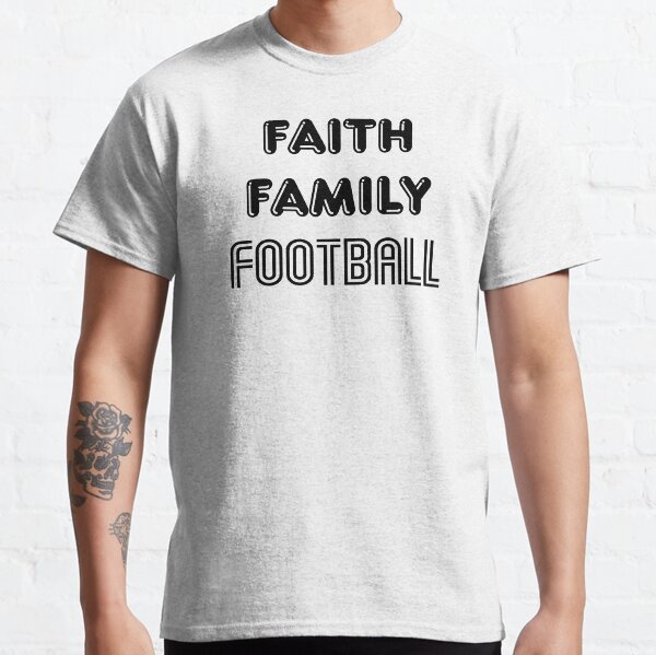 Faith Family Football Classic T-Shirt