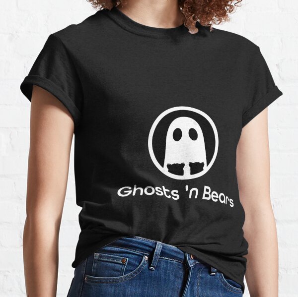 White Logo and Title Classic T-Shirt