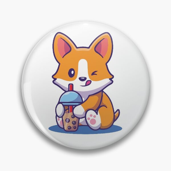 Item preview, Corgi dog milkshake designed and sold by Mikedog21.