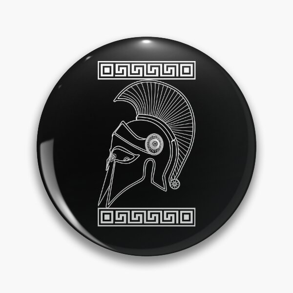 Item preview, Spartan helmet black designed and sold by SueKnox.