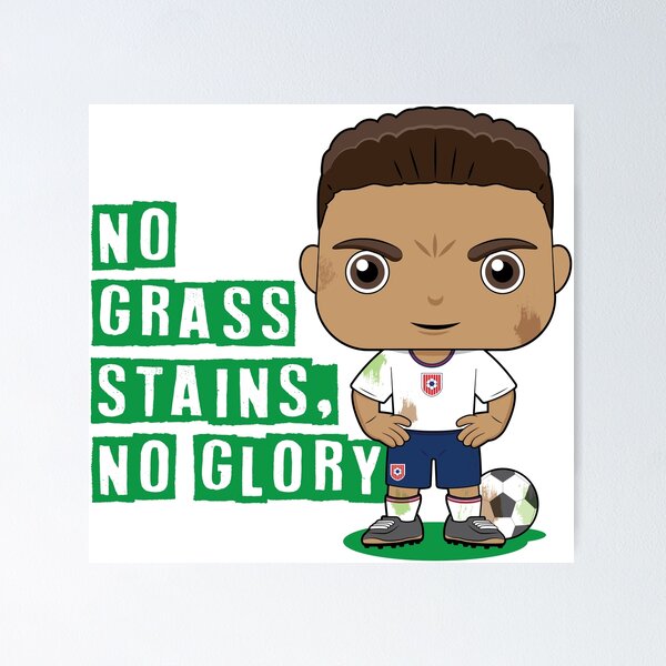Item preview, No Grass Stains, No Glory - boys soccer design designed and sold by essjaydesigns.