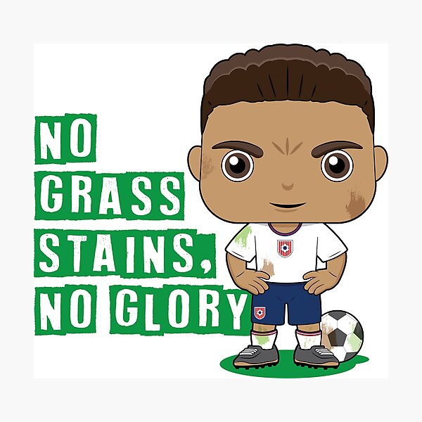 Item preview, No Grass Stains, No Glory - boys soccer design designed and sold by essjaydesigns.