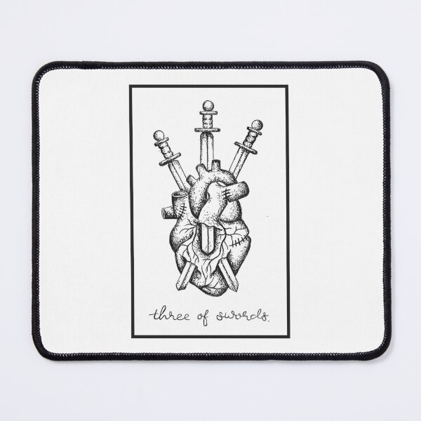Item preview, Thee of Swords  designed and sold by wanderingmoonco.