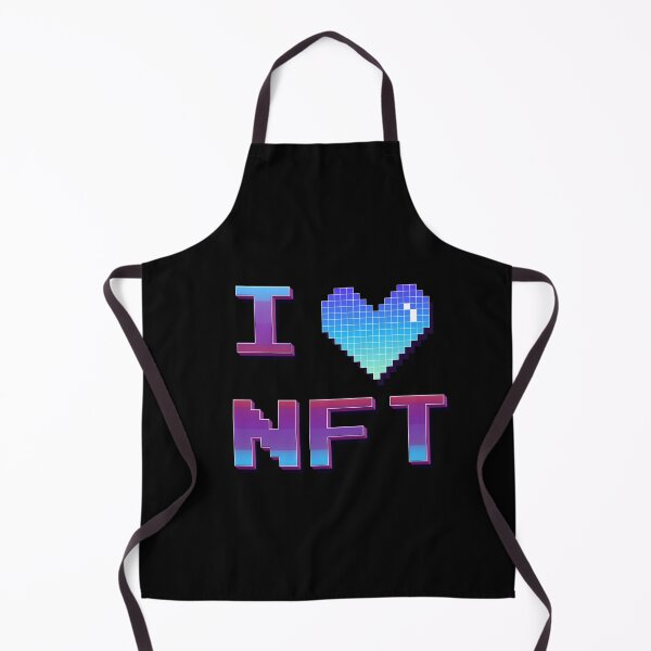 Item preview, I love NFT Non Fungible Token Cryptocurrency Blockchain designed and sold by SOKOLIK-OK.