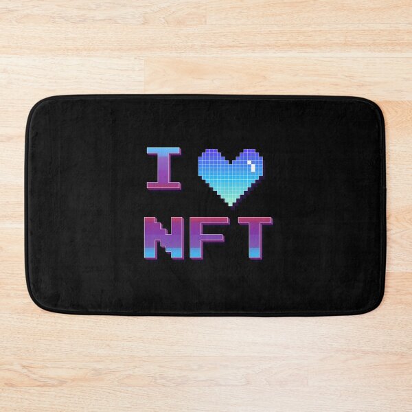 Item preview, I love NFT Non Fungible Token Cryptocurrency Blockchain designed and sold by SOKOLIK-OK.