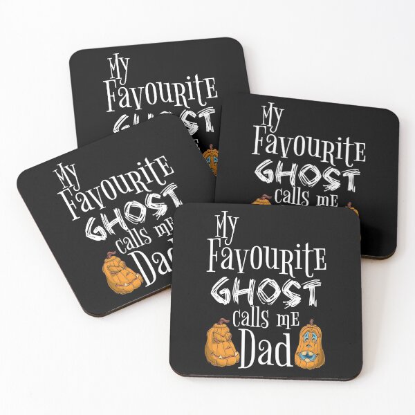 Item preview, My Favourite Ghost Calls Me Dad With Pumpkins designed and sold by Sonatablue.