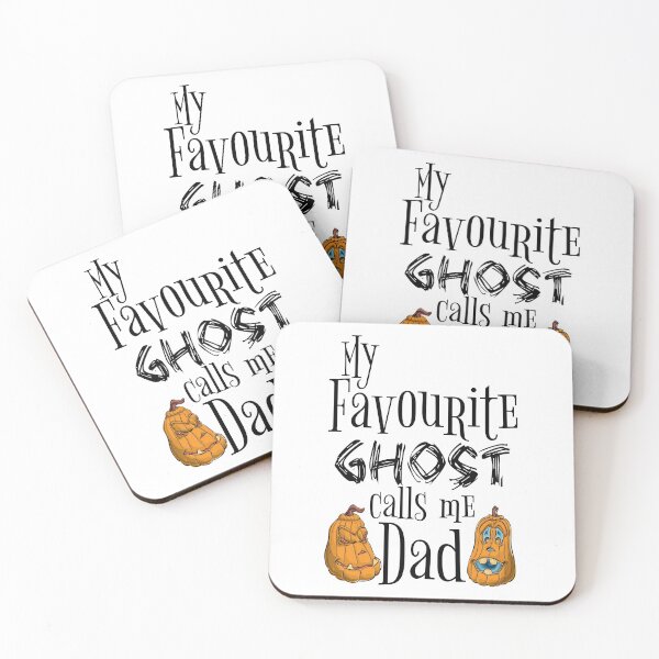 Item preview, My Favourite Ghost Calls Me Dad Trick And Treat designed and sold by Sonatablue.