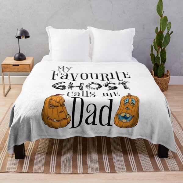 Item preview, My Favourite Ghost Calls Me Dad Trick And Treat designed and sold by Sonatablue.