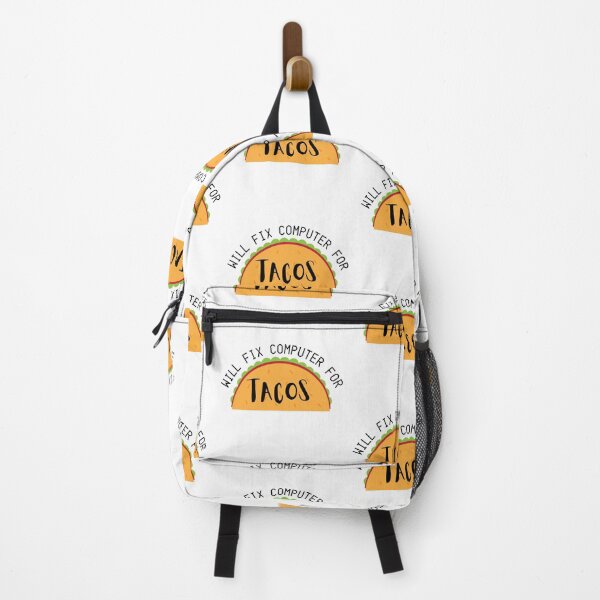 Item preview, Will Fix Computer for Tacos Cute designed and sold by HQ Prints.