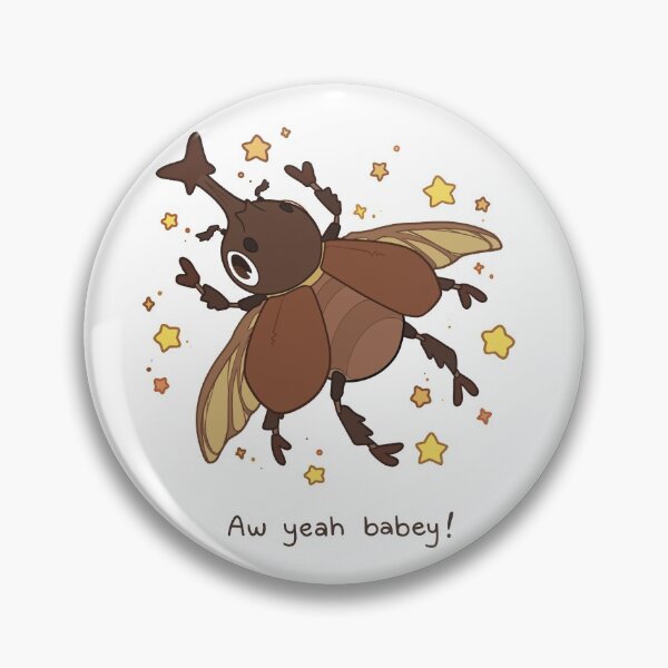 Item preview, Aw yeah babey - Rhino Beetle designed and sold by Starrioo.