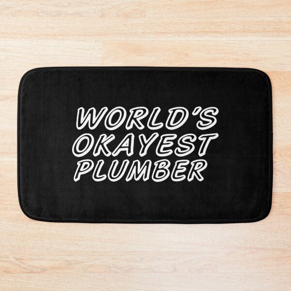 Item preview, WORLD'S OKAYEST PLUMBER designed and sold by T-shirtgallery.