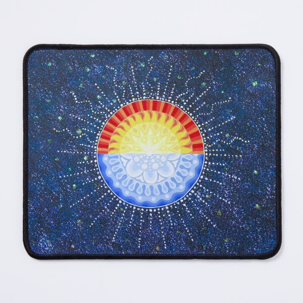 Item preview, Sunrise Moonset Mandala designed and sold by Soozie Wray.