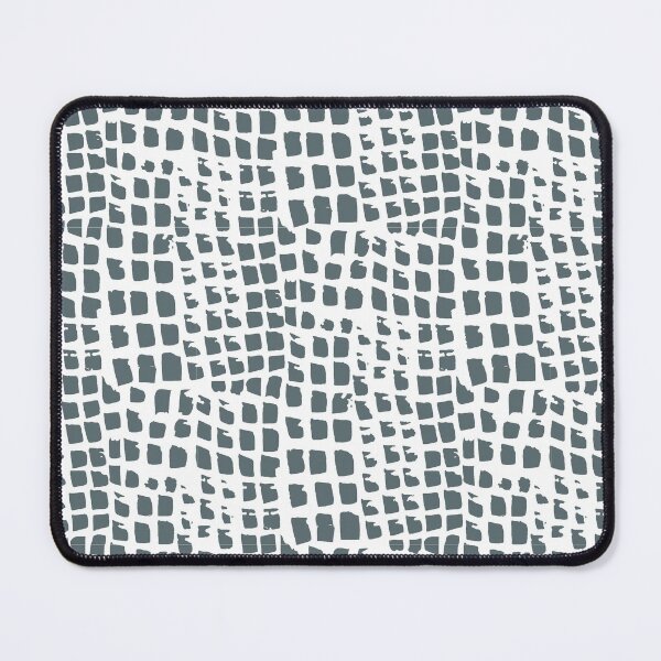 Item preview, green snake skin square pattern designed and sold by Olga Lashko.