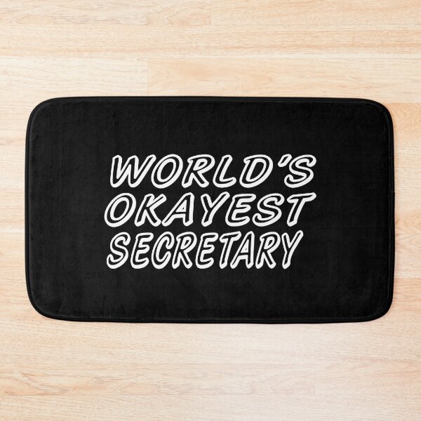 Item preview, WORLD'S OKAYEST SECRETARY designed and sold by T-shirtgallery.