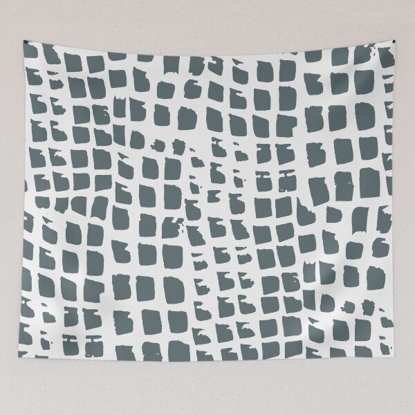 Item preview, green snake skin square pattern designed and sold by Olga Lashko.
