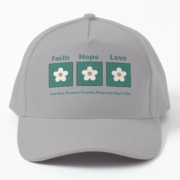 Three Flowers Baseball Cap
