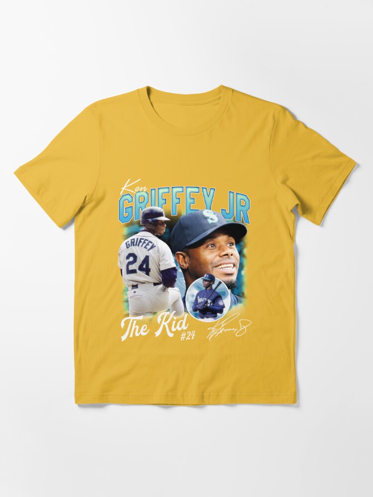 Ken Griffey Jr The Kid Baseball Vintage Signature Perfect Gift For Baseball  Lovers | Essential T-Shirt