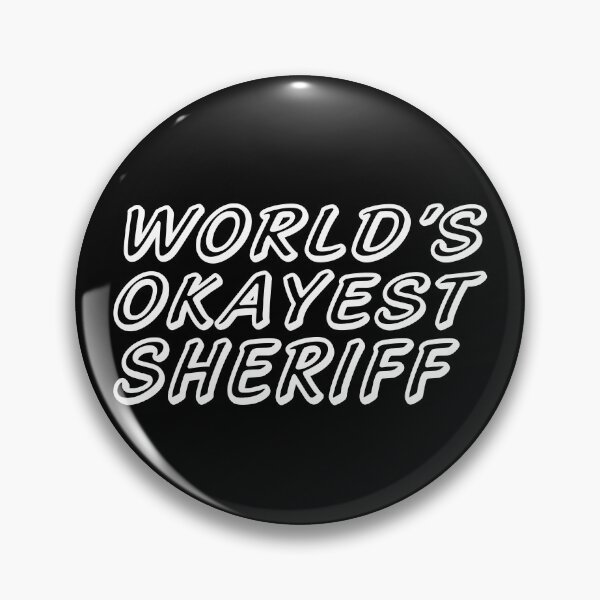 Artikelvorschau, DER OKAYEST SHERIFF DER WELT entworfen und verkauft von T-shirtgallery.