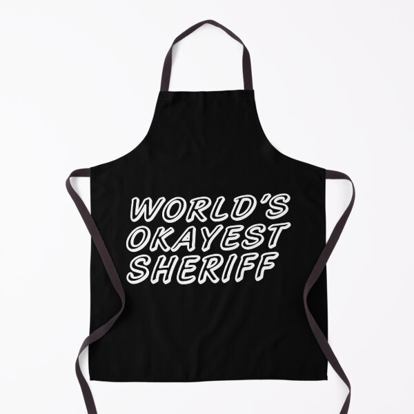 Artikelvorschau, DER OKAYEST SHERIFF DER WELT entworfen und verkauft von T-shirtgallery.
