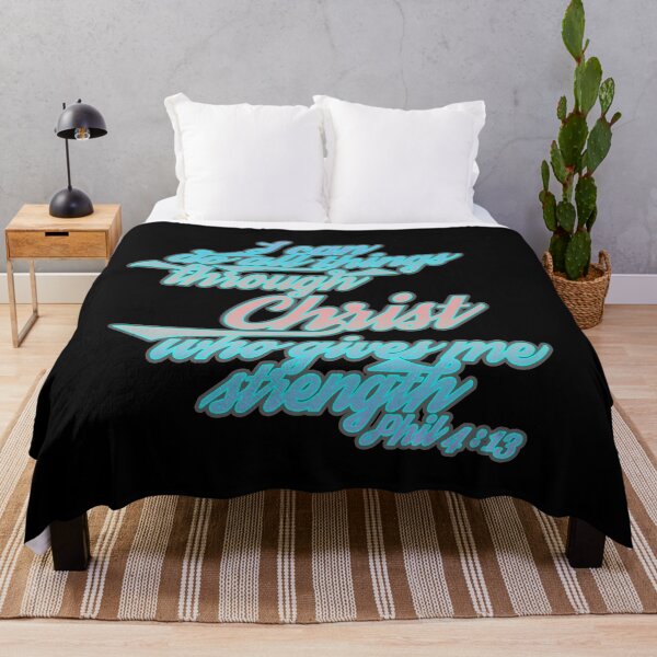 Item preview, Philippians 4:13 - I can do all things through Christ who gives me strength. designed and sold by WatershedC.