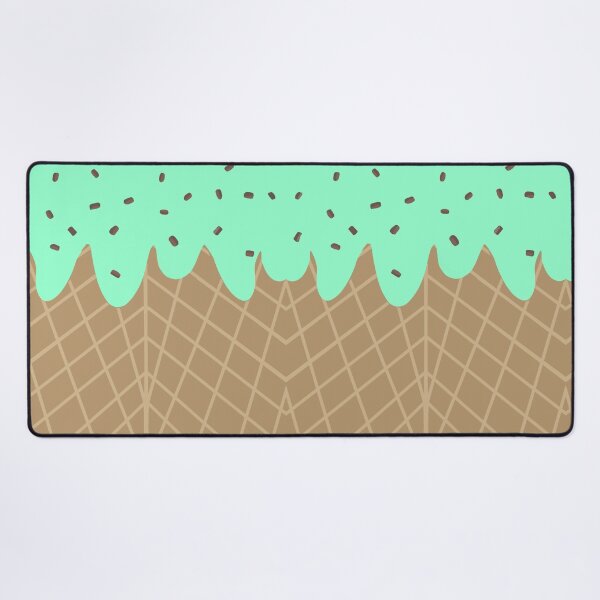 Item preview, Cute Mint Chocolate Chip Ice Cream designed and sold by MollyTamolly.