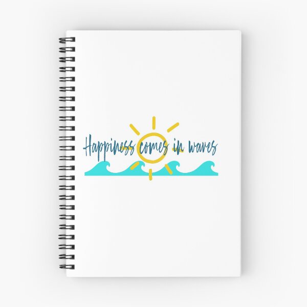 Item preview, Happiness come in waves designed and sold by WalkinNature.