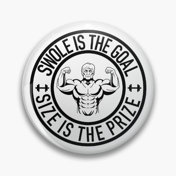 Item preview, Swole Is the Goal Size is the Prize Gym Workout Bodybuilding designed and sold by Gsallicat.