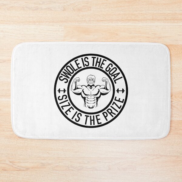 Item preview, Swole Is the Goal Size is the Prize Gym Workout Bodybuilding designed and sold by Gsallicat.