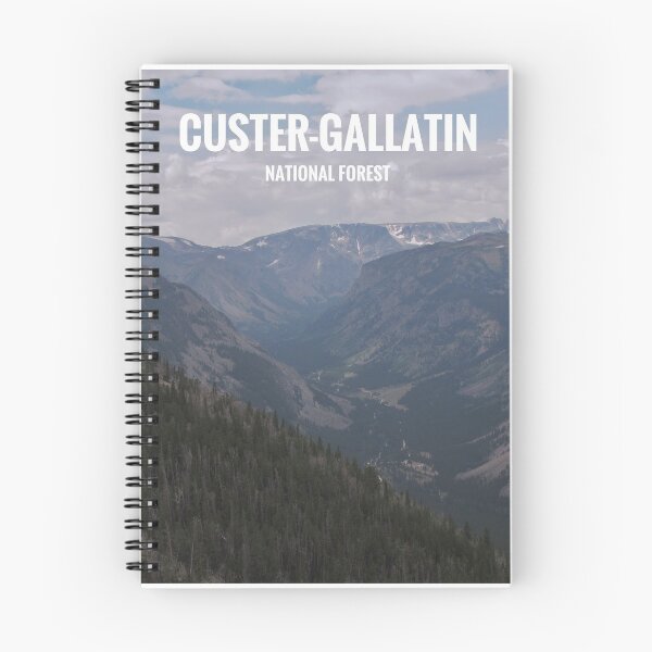 Item preview, Custer-Gallatin National Forest Poster designed and sold by Will-Carney.