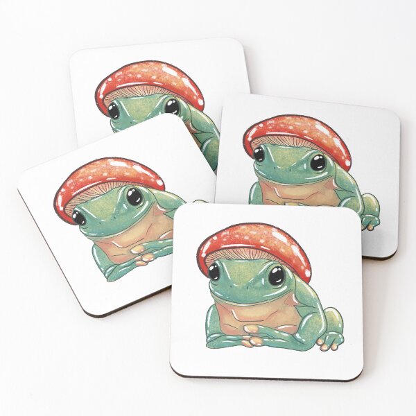 Item preview, Mushroom Frog designed and sold by ArtbyBiancaRose.