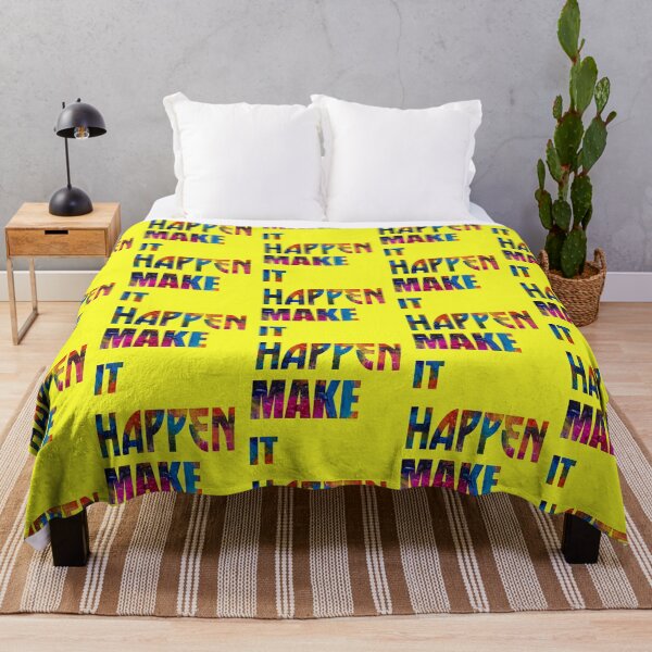 Item preview, Make It Happen - Inspiring Quote designed and sold by LordAudes.