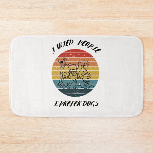 Item preview,  i tried people i prefer dogs tshirt, dogs lover tshirt, funny dogs owner tshirt, owner dogs tshirt  designed and sold by Unique styl  DeSigNe.