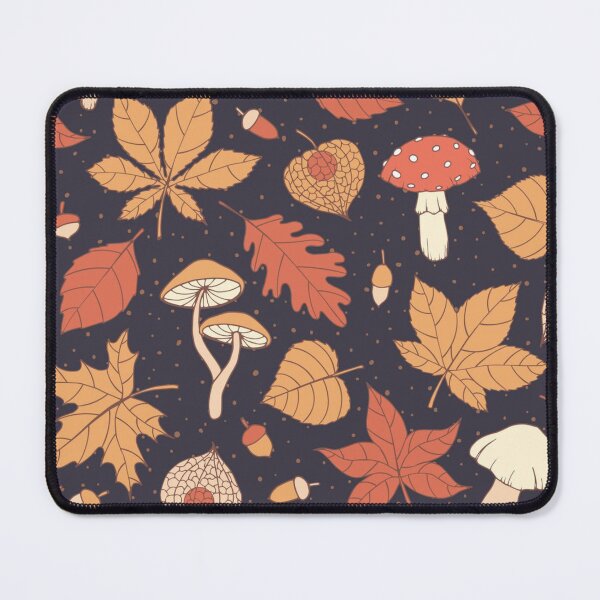 Mushroom seamless pattern Mouse Pad