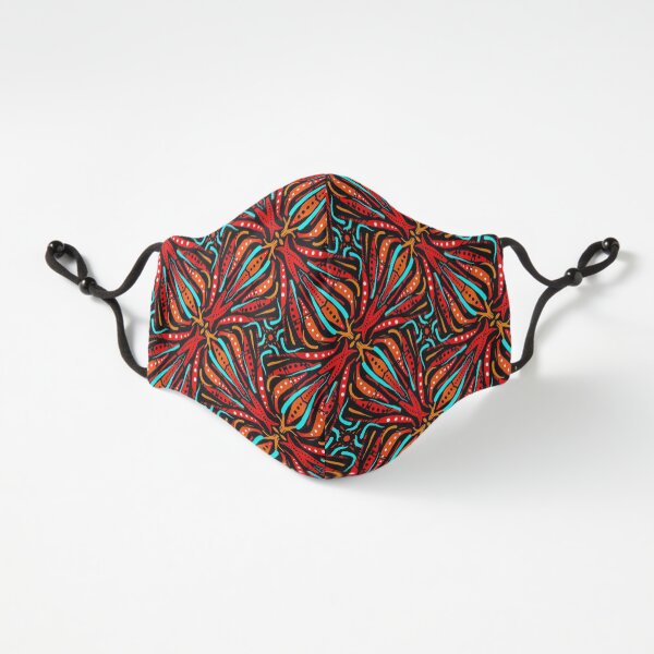 Aqua sunburst Fitted 3-Layer